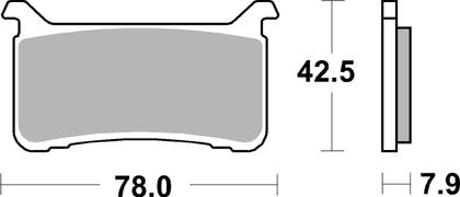 SBS 947DC Brake pads