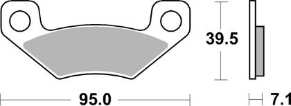 SBS 965RSI Brake pads