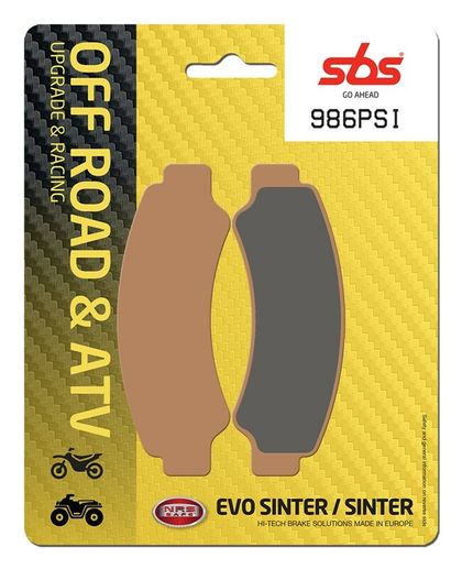 SBS 986PSI Brake pads Ref : SBS00605A / 986130 