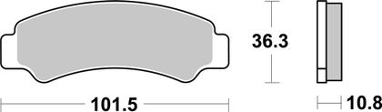 SBS 986PSI Brake pads