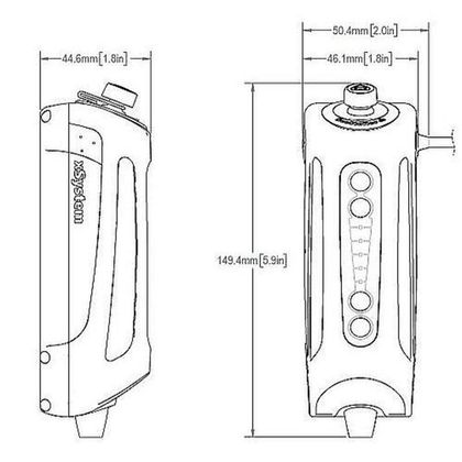 Scottoiler xSystem 2.0 Oiler Unit Kettenfett Universell
