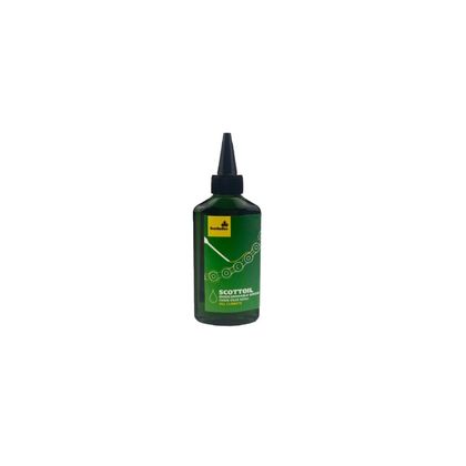 Scottoiler Biologisch abbaubares grünes Schmiermittel für Kettenschmiersysteme - 125ml Flasche Kettenfett Universell Ref : SCT00021A / 1123104 