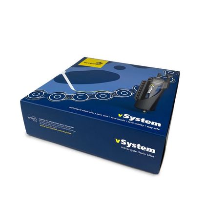 Scottoiler vSystem Kettenöler Universal Edition + Biologisch abbaubares grünes Schmiermittel Kettenfett Universell