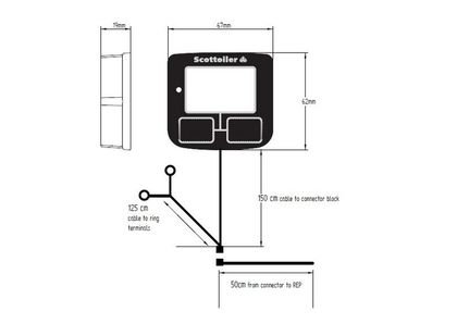 Scottoiler eSystem 3.1 Kettenöler + biologisch abbaubares grünes Schmiermittel Kettenfett Universell