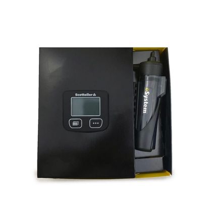 Scottoiler eSystem 3.1 Kettenöler + biologisch abbaubares grünes Schmiermittel Kettenfett Universell