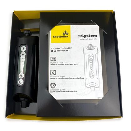 Scottoiler Xsystem 3.0 + 250 ml Oil Standard Blau Kettenfett Universell
