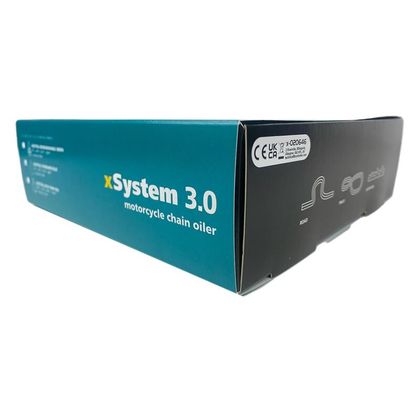 Scottoiler Xsystem 3.0 + 250 ml Öl High-Temp Rot Kettenfett Universell