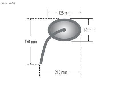 Shin Yo Oval (Pair) Universal Rearview mirror