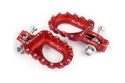 Repose-pieds S3 Hard Rock aluminium rouge