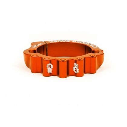 S3 Auspuffflanschschutz orange Auspuffschutz