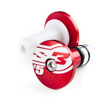 Embouts de guidon S3 s End 5 Ø14mm rouge