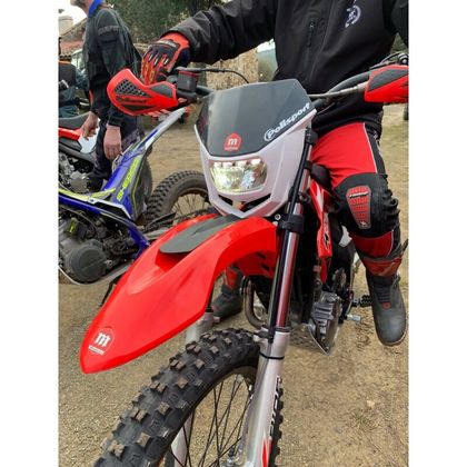 S3 Upper Fixation Red Mudguard