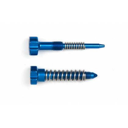 Carburateur S3 Vis de réglage Enduro ralenti + air + ressorts bleu Universel Ref : SPART00166A / 1020481 