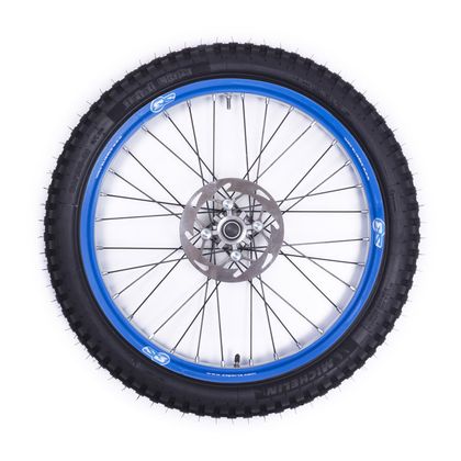 S3 velgstickers blauw Velgennet Universeel