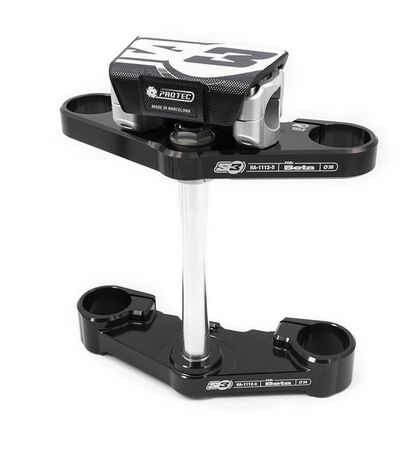 Tés de fourche S3 complet Ø39mm noir