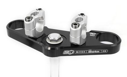 Tés de fourche S3 complet Ø39mm noir