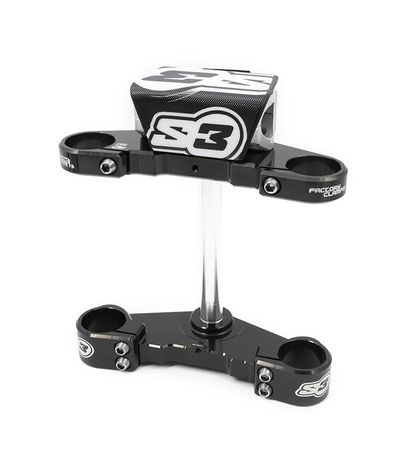 Tés de fourche S3 complet Ø39mm noir
