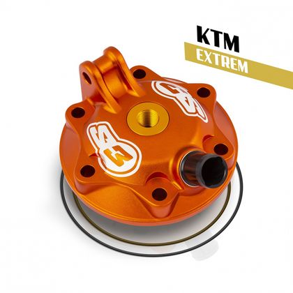 S3 Extreme Enduro low compression orange Cylinder head and insert kit