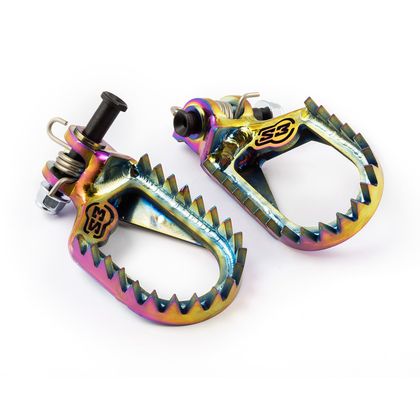 Repose-pieds S3 titane Rainbow