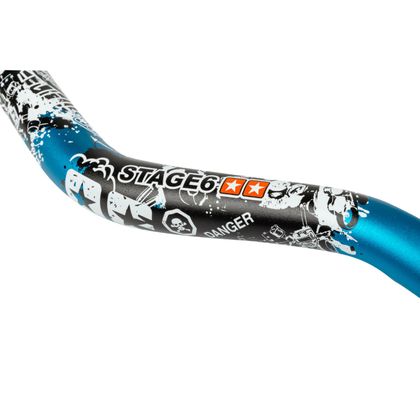 Stage 6 50 A CROSS-ALU FATBAR DESIGN DIAM 28,6mm BLAU Lenker Universell