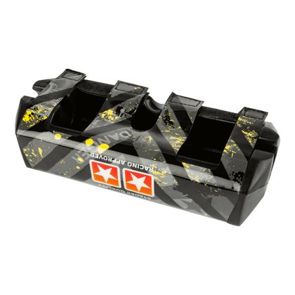 Mousse de guidon Stage 6 MOTO CROSS MK2 JAUNE SANS BARRE Universel