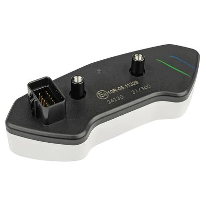 Compteur Stage 6 DIGITAL MULTIFONCTIONS RACING BLANC BRANCHEMENT SUR BATTERIE VITESSE,DISTANCE TOUR,ESSENCE CLIGNOTANTS Universel