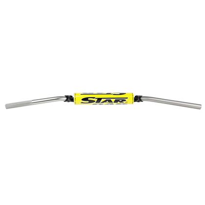 Star Bar MOTO CROSS MX - ENDURO ALU 2014 T6 DIAM 22.2mm L800mm H86mm TITANIUM REINFORCEMENT - YELLOW FOAM Universal Handlebars
