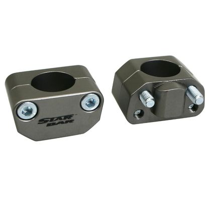 Star Bar UNIVERSAL ALU Ø 28,6 mm TITAN PAAR Lenkerklemmen Universell