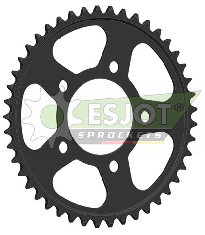 Coroa SuperProx Cour RFE - 1333 45 - BLK 50 - 32224 45 10629 - 45 - Preto 45 dentes