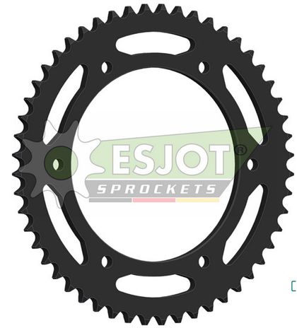 SuperProx Cour RFE - 1244 52 - BLK 50 - 15126 52 12230 - 52 - Zwart 52 tanden Tandwiel