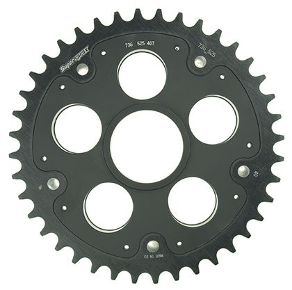 Couronne SuperProx Cour SPX EDGE 736 525 43 NOIR - Noir 43 dents