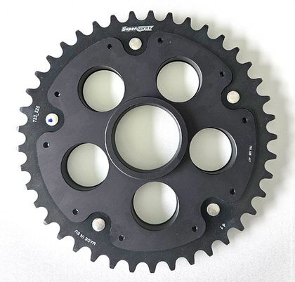 SuperProx SPX EDGE 733 525 41BLACK - Black 41 teeth Sprocket