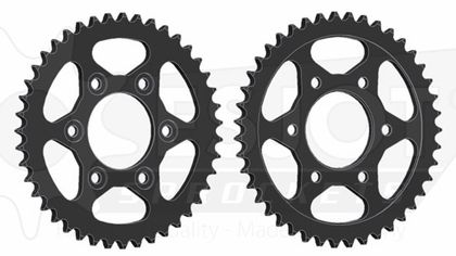 Couronne SuperProx Cour RFE - 7098 43 - BLK 50 - 35064 43 - Noir 43 dents