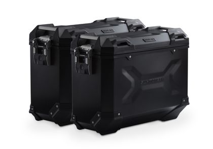 Valise SW-MOTECH Kit complet TRAX ADV (37/37 L) - Noir Ref : SWM00019A / KFT.05.071.70000/B 