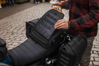 SW-MOTECH Legend Gear Zadelzak LR3 (6-12 L) - Zwart Zadeltas