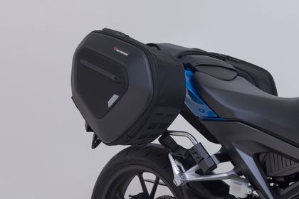 SW-MOTECH Compleet pakket - PRO BLAZE H - Met steun - Zwart Zadeltassen