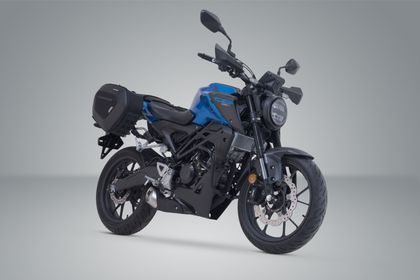 SW-MOTECH Compleet pakket - PRO BLAZE H - Met steun - Zwart Zadeltassen