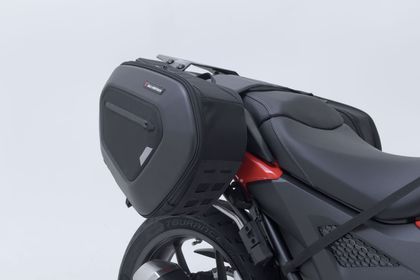 Sacoches cavalières SW-MOTECH Kit complet - PRO BLAZE H - Avec support - Noir