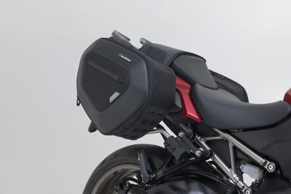 SW-MOTECH Compleet pakket - PRO BLAZE H - Met steun - Zwart Zadeltassen