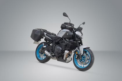 SW-MOTECH Compleet URBAN ABS kit met steun Zijkoffer