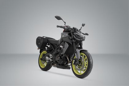 SW-MOTECH Compleet pakket - PRO BLAZE H - Met steun - Zwart Zadeltassen