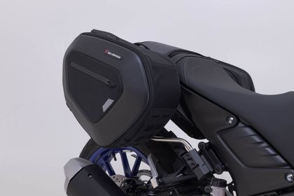 SW-MOTECH Compleet pakket - PRO BLAZE H - Met steun - Zwart Zadeltassen