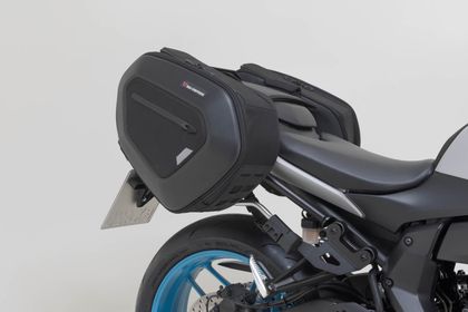Sacoches cavalières SW-MOTECH Kit complet - PRO BLAZE H - Avec support - Noir
