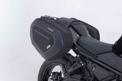 Sacoches cavalières SW-MOTECH Kit complet - PRO BLAZE H - Avec support - Noir