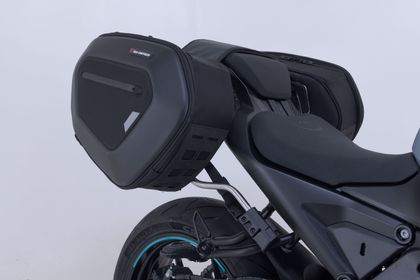 Sacoches cavalières SW-MOTECH Kit complet - PRO BLAZE H - Avec support - Noir