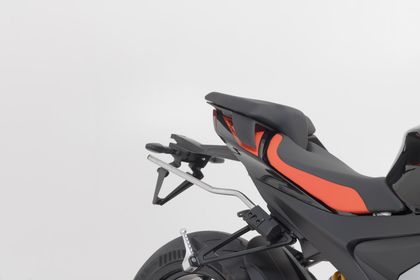 Sacoches cavalières SW-MOTECH Kit complet - PRO BLAZE H - Avec support - Noir