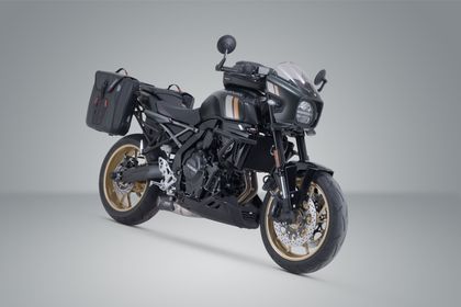 SW-MOTECH Compleet pakket - SysBag WP M/M - Met steun Zadeltassen
