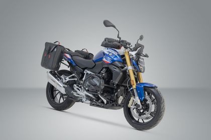 Sacoches cavalières SW-MOTECH Kit complet - SysBag WP M/M - Avec support