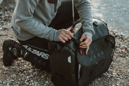 Sacoches cavalières SW-MOTECH Kit complet - SysBag WP L/L - Avec support