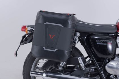 Sacoches cavalières SW-MOTECH Kit complet - WP V-LOC (16/16 L) - Avec support